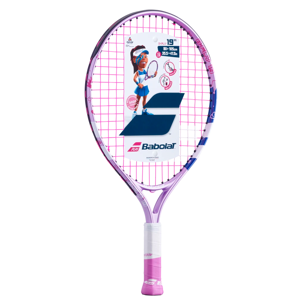 B FLY 19 violet bleu blanc rose Sport Pro Tennis