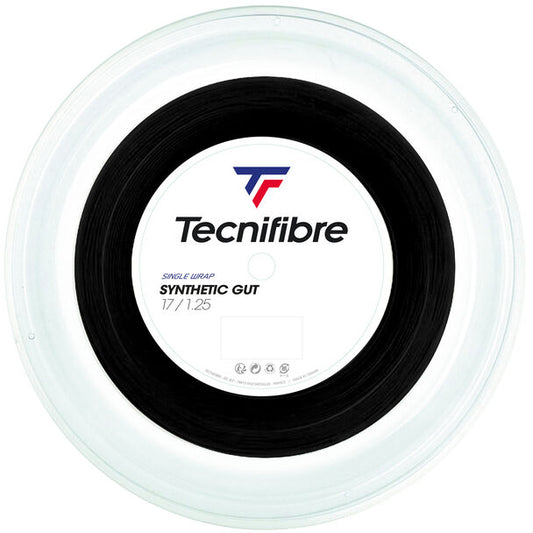 Tecnifibre Synthetic Gut Negro 1,30 Reel (200 mts)