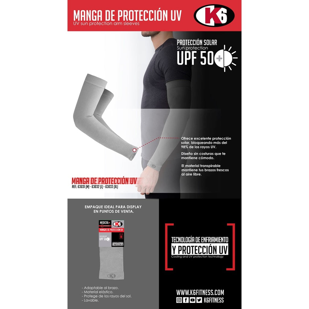Mangas Protección UV K6