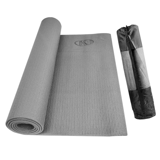 Manta de Yoga K6 de 5 mm con Bolso (GRIS)