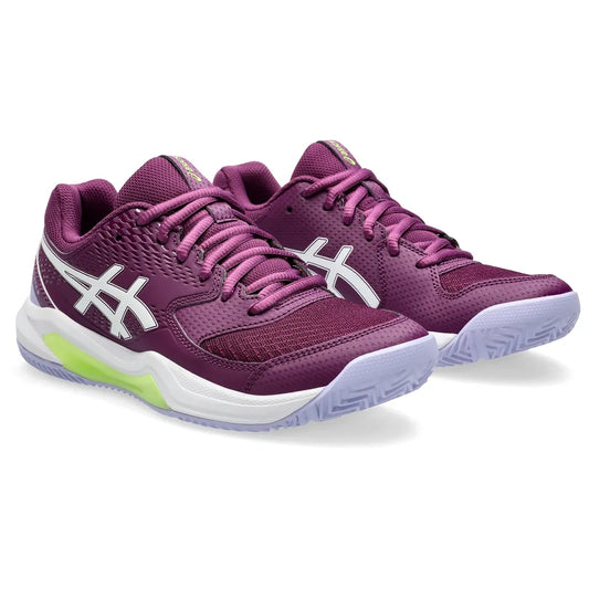 GEL-DEDICATE 8 PADEL DEEP MAUVE / WHITE