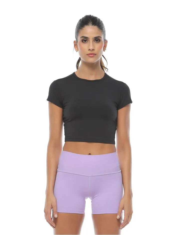 CROP TOP MANGA CORTA #98307