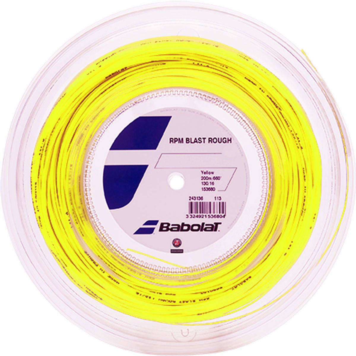 Babolat RPM Rough Yellow 17 Reel (200 mts)