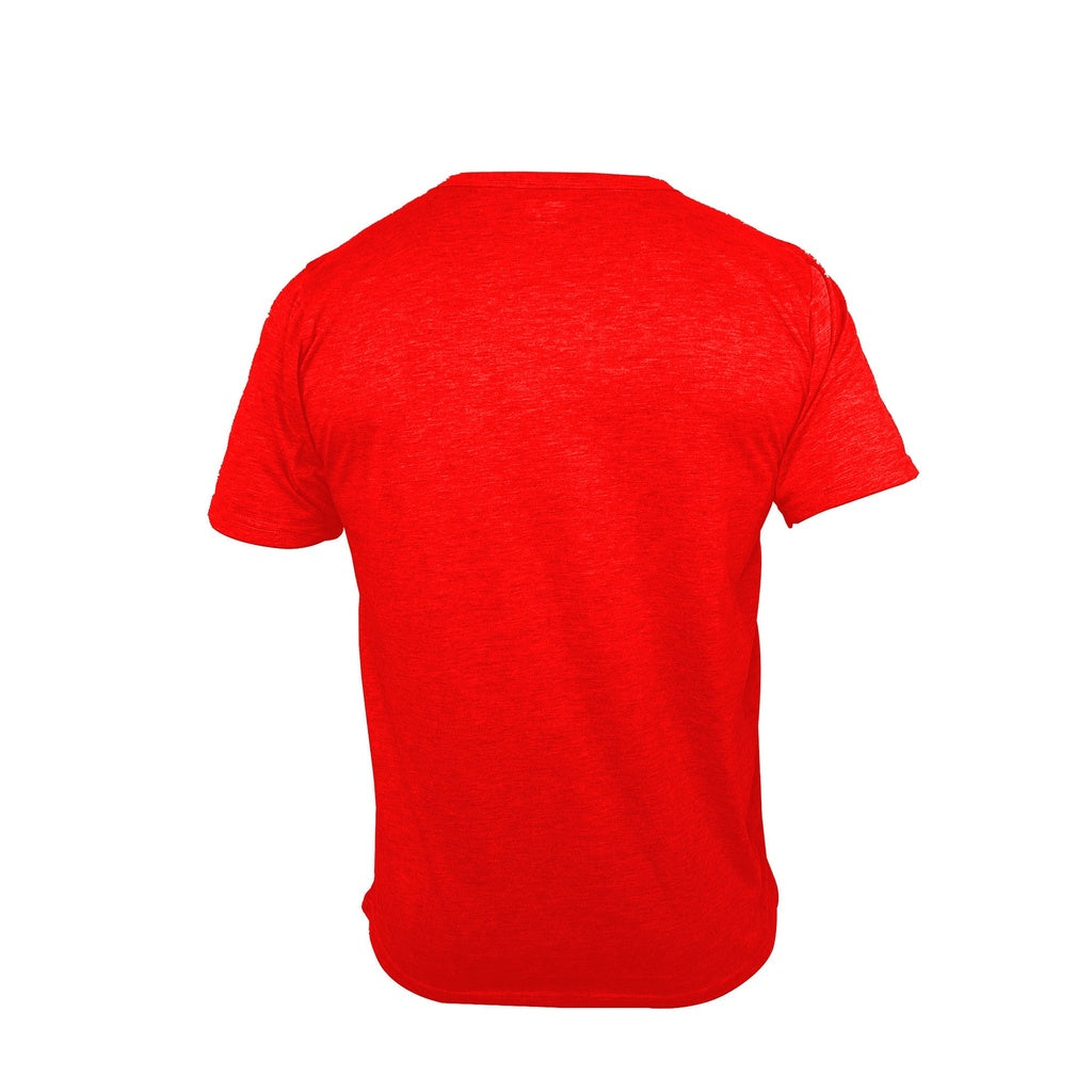 Camiseta Wilson Polyspun Cuello en V (Rojo)