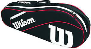Bolso de Tenis Wilson Advantage III Triple Bag Negro