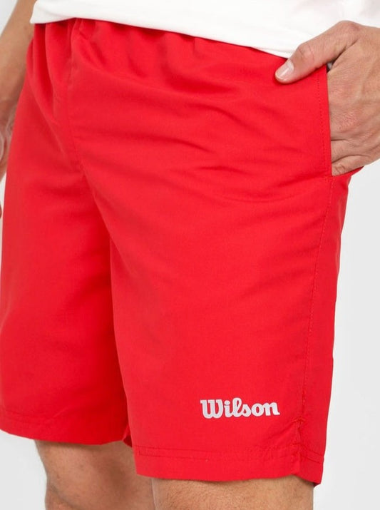 Pantaloneta Short Wilson Microfibra (Rojo)
